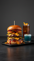 Double Stack Brioche Burger